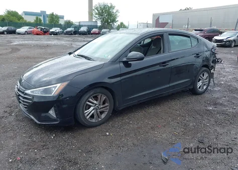 2020 Hyundai Elantra Sel из США, поврежденный, VIN 5NPD84LF7LH623916